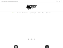 Tablet Screenshot of branded-group.com